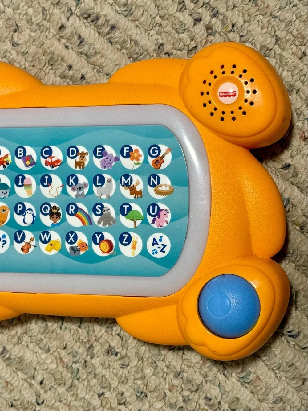 Fisher-Price Linkimals A-Z Otter Interactive Educational Toy with Music-tested